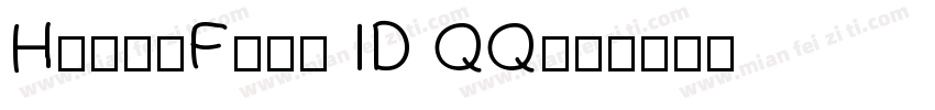 HelloFont ID QQ字体转换